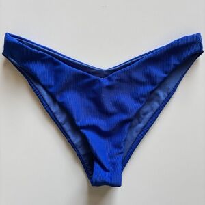 NWT Beach Riot~Free People Vanessa Bikini Bottoms Sapphire M